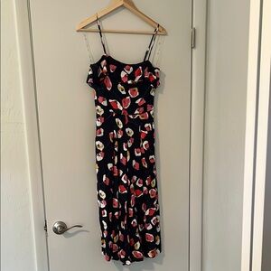 Floral Spaghetti Strap Jumpsuit